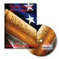 Patriotic Thank You Greeting Card with Matching CD